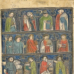 Artistic representation for Green library special collections : the magic of medieval manuscripts