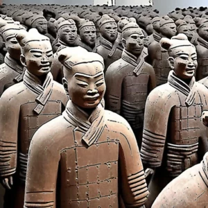 Artistic representation for Culture | Exhibition in China Xian marks 50th anniversary of Terracotta Warriors discovery _ Guangming Online