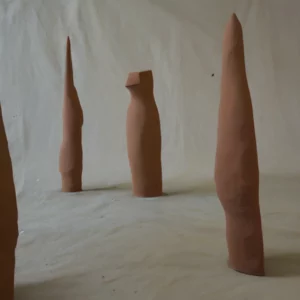 Artistic representation for Artist Pamela Wilson Practice Includes Clay and Community