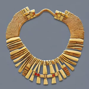 Artistic representation for Ancient Lydian necklace returns to Türkiye from US museum.