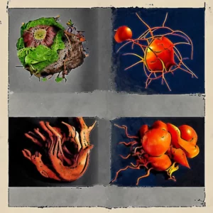 Artistic representation for Uprooting - CounterPunch . org - The Future of Food