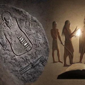 Artistic representation for Bible archaeologists discover ancient relic that may prove the existence of legendary warrior from holy book