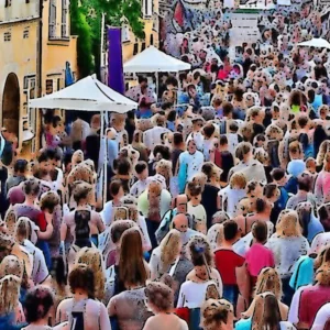 Artistic representation for Pécs Hosts Museum Street Plus Festival with Historic Parades and Workshops