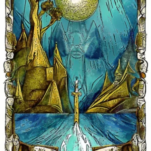 Artistic representation for Magic into myth : avalon , mystical isle of medieval arthurian literature exploration