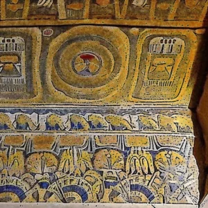 Artistic representation for Amphipolis Tomb With Its Exquisite Mosaic Prepares for 2027 Opening