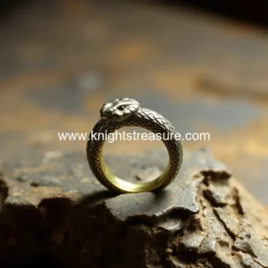 Artistic representation for Unveiling the 16th serpent ring: a rare find at oxford housing!