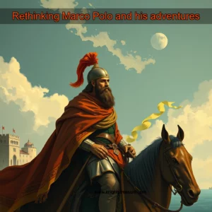 Artistic representation for Rethinking Marco Polo and his adventures