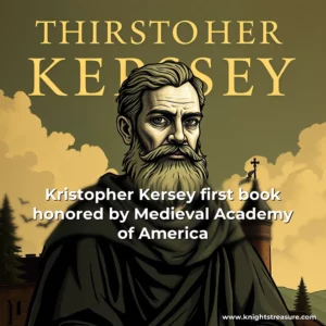 Artistic representation for Kristopher Kersey first book honored by Medieval Academy of America
