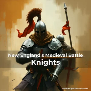 Artistic representation for New England's Medieval Battle Knights