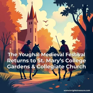 Artistic representation for The Youghal Medieval Festival Returns to St. Mary’s College Gardens & Collegiate Church