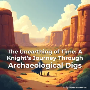 Artistic representation for The Unearthing of Time: A Knight’s Journey Through Archaeological Digs