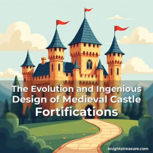 Artistic representation for The Evolution and Ingenious Design of Medieval Castle Fortifications