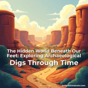 Artistic representation for The Hidden World Beneath Our Feet: Exploring Archaeological Digs Through Time