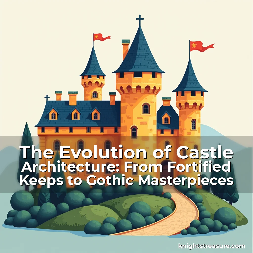 Read more about the article The Evolution of Castle Architecture: From Fortified Keeps to Gothic Masterpieces