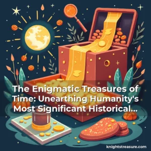 Artistic representation for The Enigmatic Treasures of Time: Unearthing Humanity's Most Significant Historical Artifacts